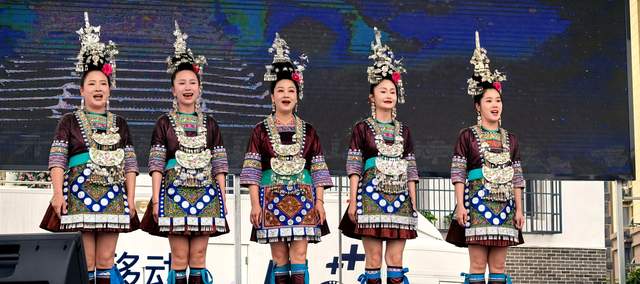 洞庭渔歌文创周燃爆岳阳，从江侗族大歌惊艳全场！