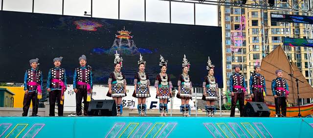 洞庭渔歌文创周燃爆岳阳，从江侗族大歌惊艳全场！