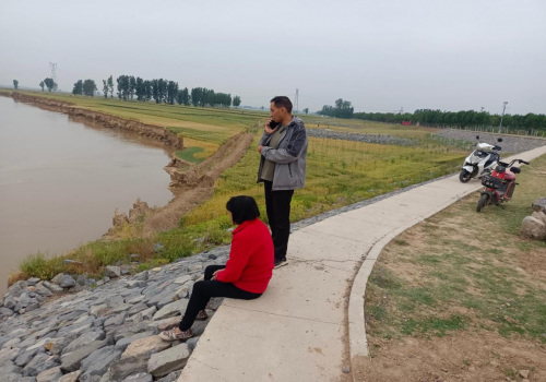 原阳黄河坝头上的生命守护战