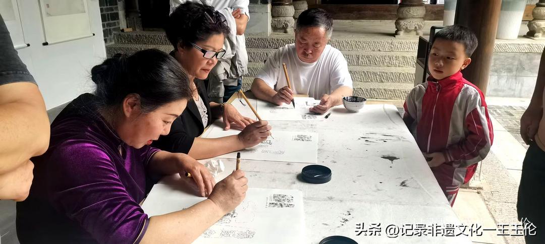 端午粽香飘，非遗艺术燃花溪 —— 茫父颖拓艺术展惊艳亮相兰圃