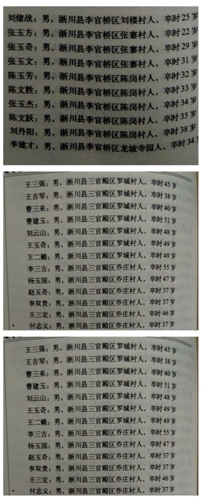 渠首建设回眸//说说为建设丹江大坝罹难的37位河南淅川兄弟