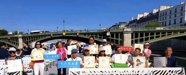 当东方墨韵邂逅欧陆风情，非遗茫父颖拓惊艳欧洲！