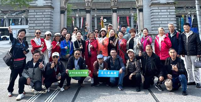 当东方墨韵邂逅欧陆风情，非遗茫父颖拓惊艳欧洲！