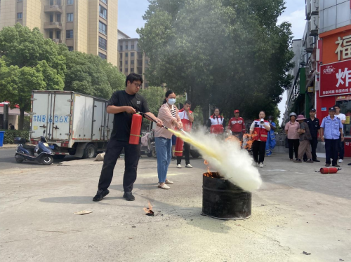 江苏沭阳：防患于未 “燃”  救急有 “术”