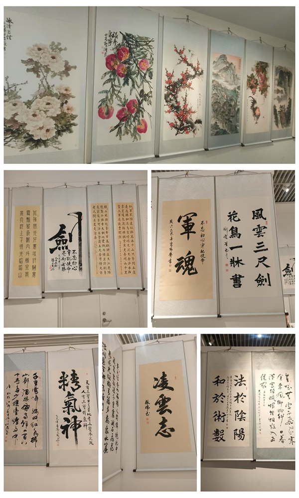 军魂铸艺礼赞百年征程 文心报国共绘时代华章——《百名将军部长书画家精品书画展》在郑州启幕