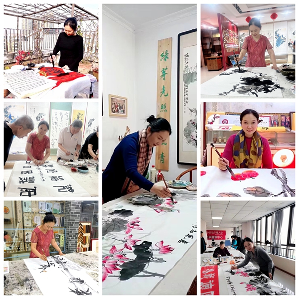 记著名书画家——王红